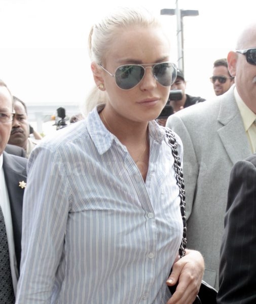 Lindsay Lohan Court Arrival_6_23_11_1
