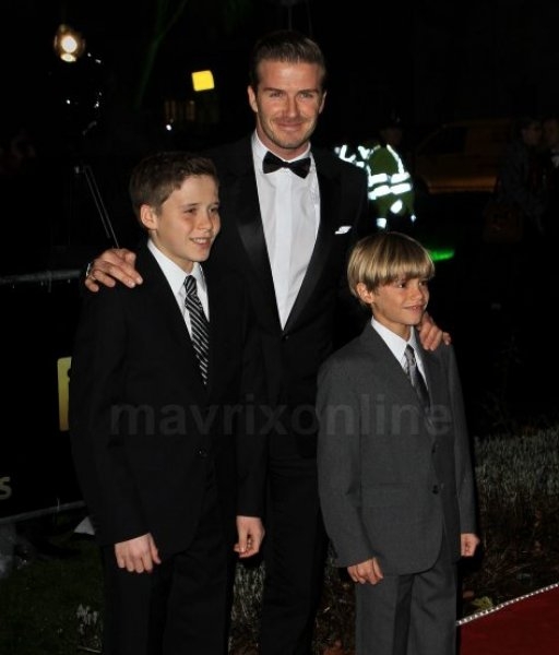 David Beckham_Romeo & Brooklyn Beckham