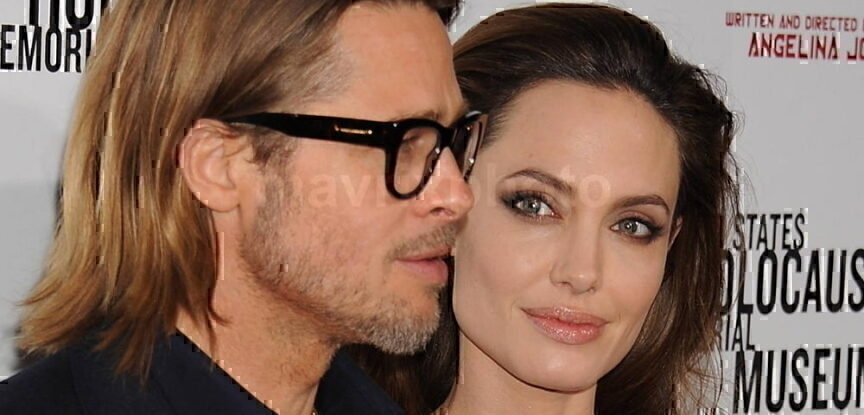 Angelina Jolie and Brad Pitt