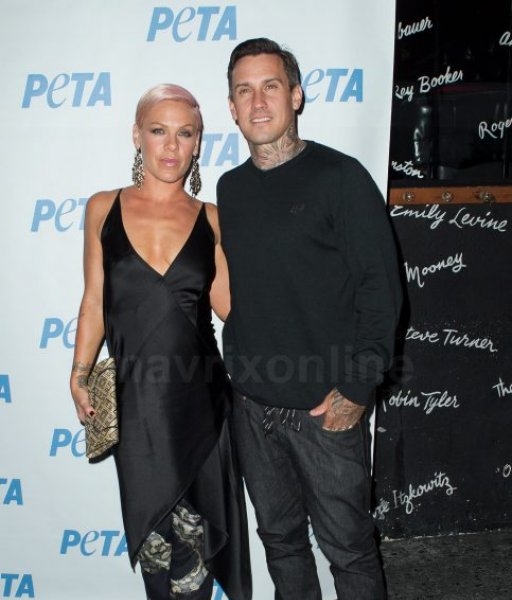 Pink and Carey Hart