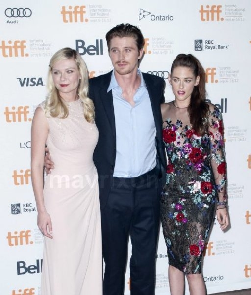 Kirsten Dunst, Garrett Hedlund and Kristen Stewart