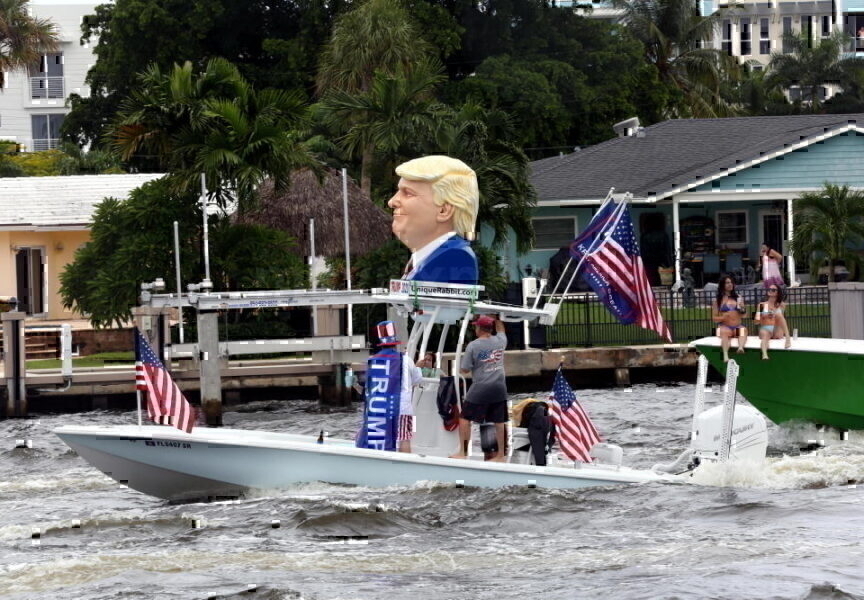 Trump Fort Lauderdale Flotilla 2020