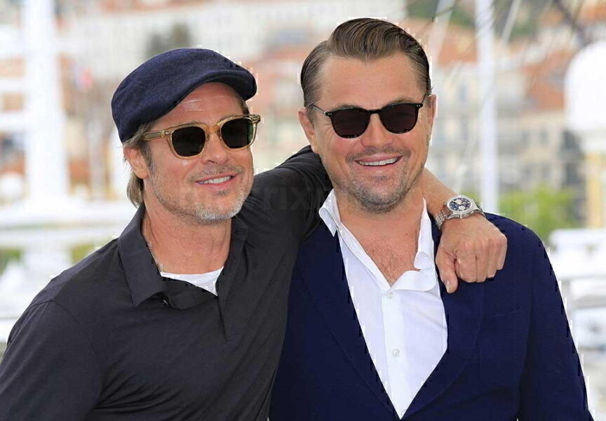 Brad And Leo At Cannes